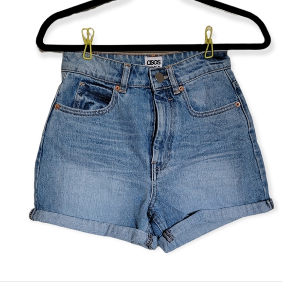 ASOS Pants - Asos denim high-waisted jeans